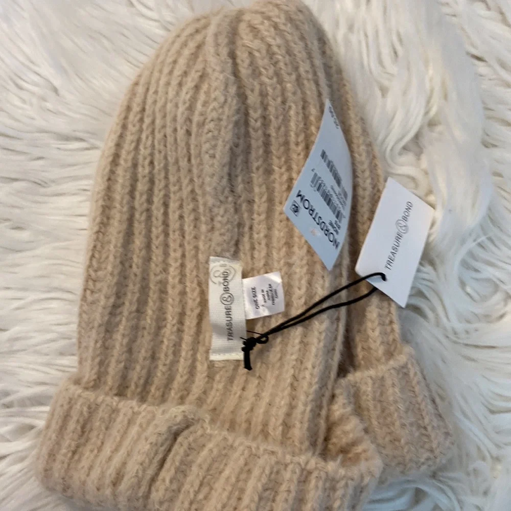 Treasure Bond Hat one size beige color